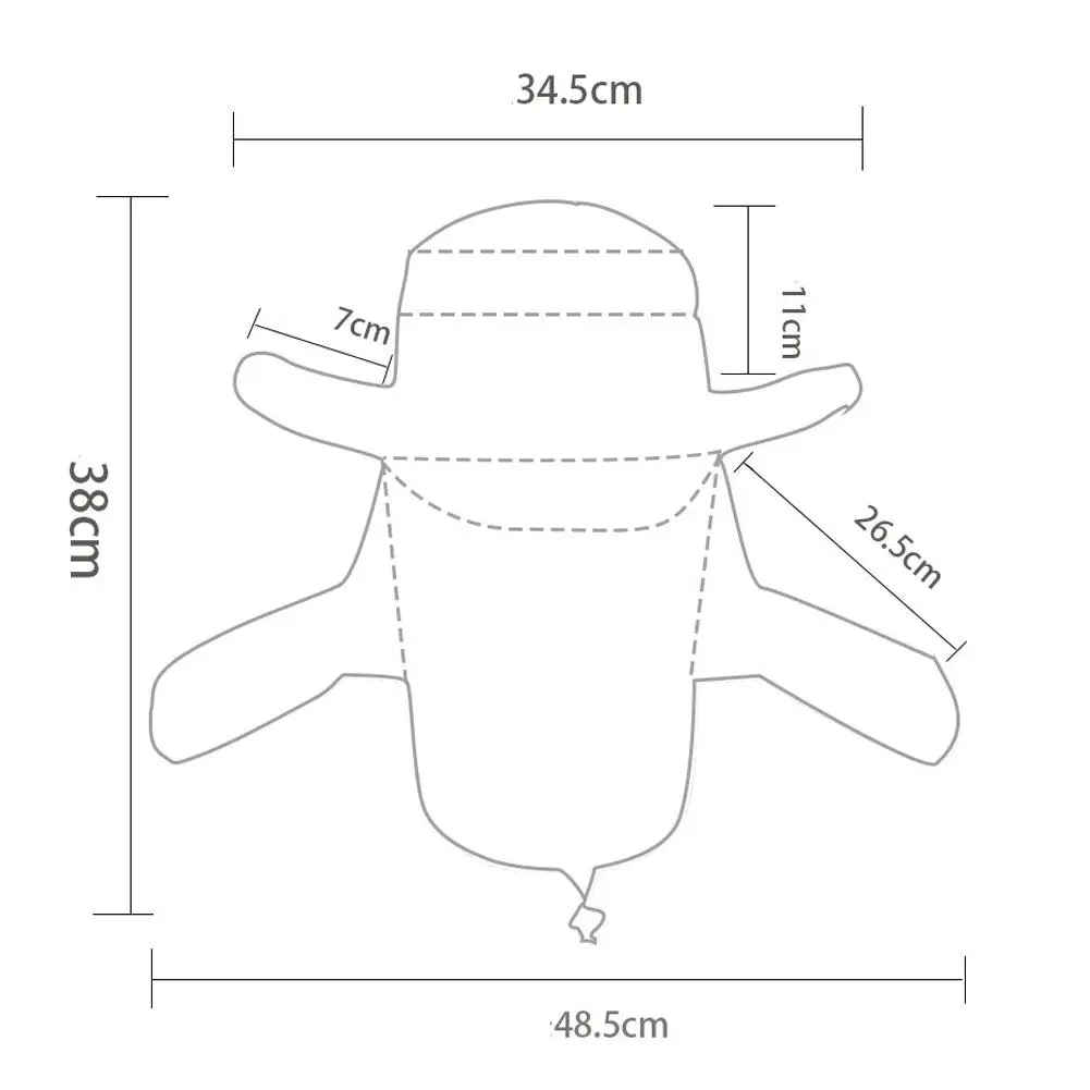 

Mounchain Anti-UV Fashion Summer Outdoor Waterproof Fishing Hat
