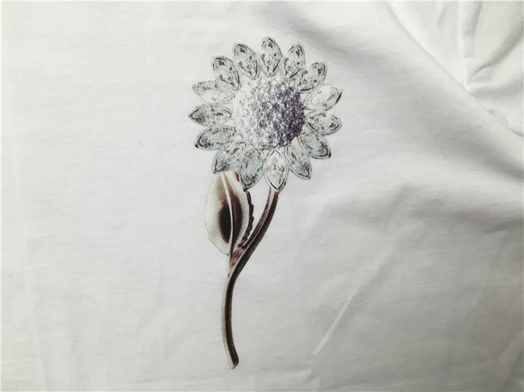 

High Punk Men New Fashion T Shirts Vintage neckline Diamond T-Shirt Hip Hop Skateboard Street Cotton T-Shirts Tee Top #G44