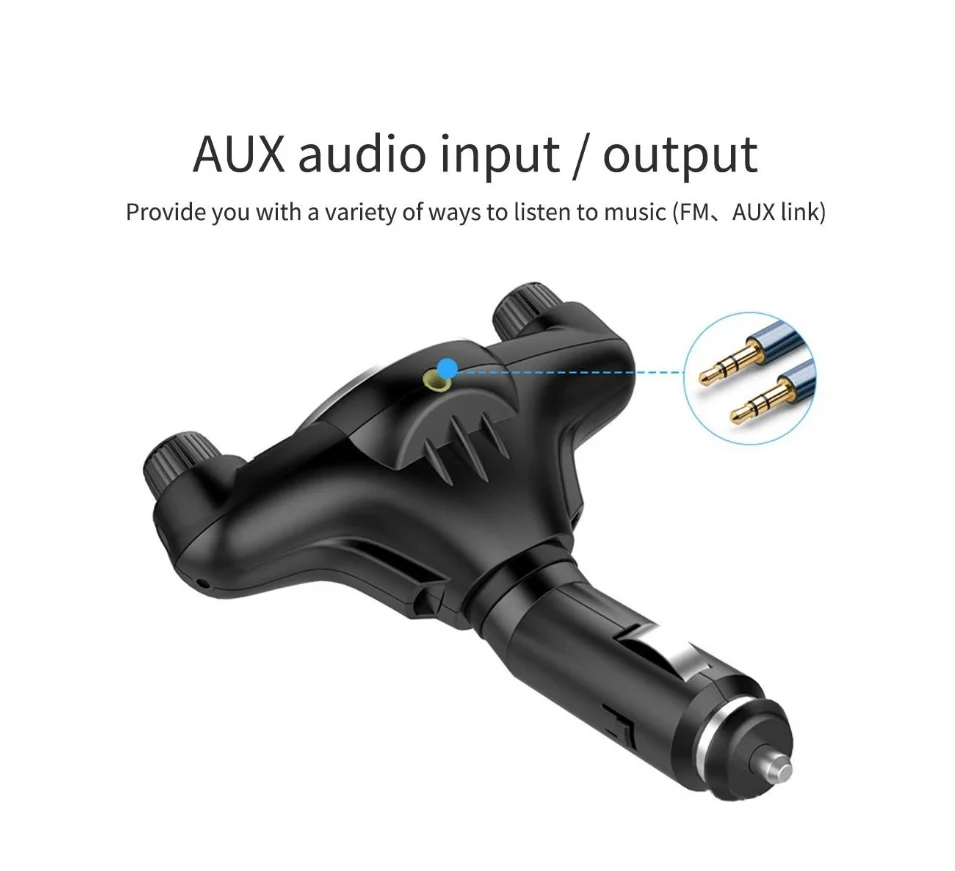Bluetooth Handsfree автомобильный комплект BT08 MP3 плеер fm передатчик Aux модулятор двойной