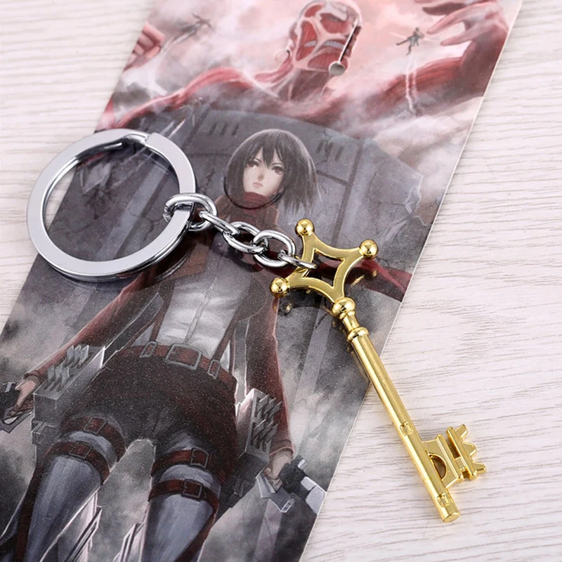 Брелок для ключей атака на Титанов|attack on titan keychain|key ringkeychain attack |