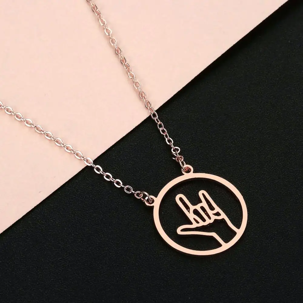 Ожерелье Todorova с минималистичным круглым кулоном для женщин ожерелье из