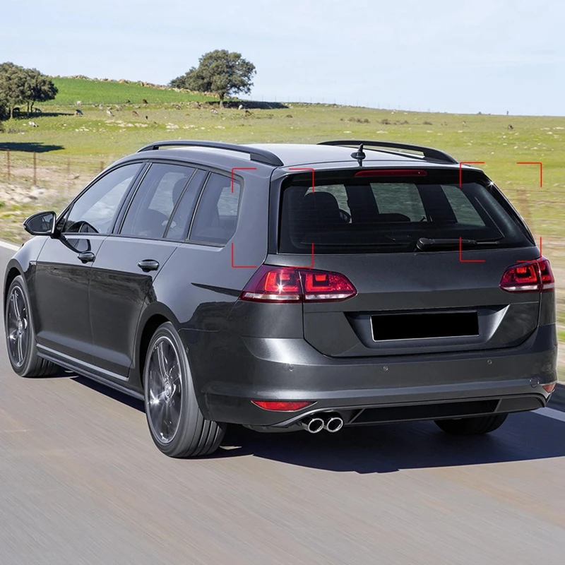 Автомобильное заднее крыло боковые Стикеры для спойлера Накладка Golf Mk 7 вариант