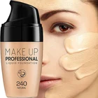 Профессиональная жидкая основа для макияжа, полное покрытие, натуральный цвет, отбеливающий консилер стойкий Праймер, BB-крем для макияжа