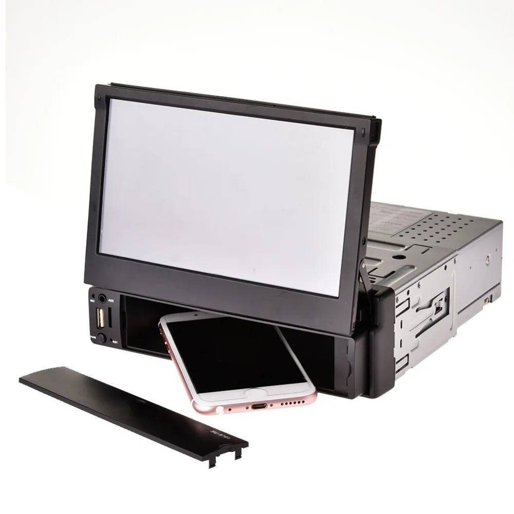 Автомобильный мультимедийный MP5 плеер на Android 5 1 с Bluetooth GPS навигацией 7 дюймовым