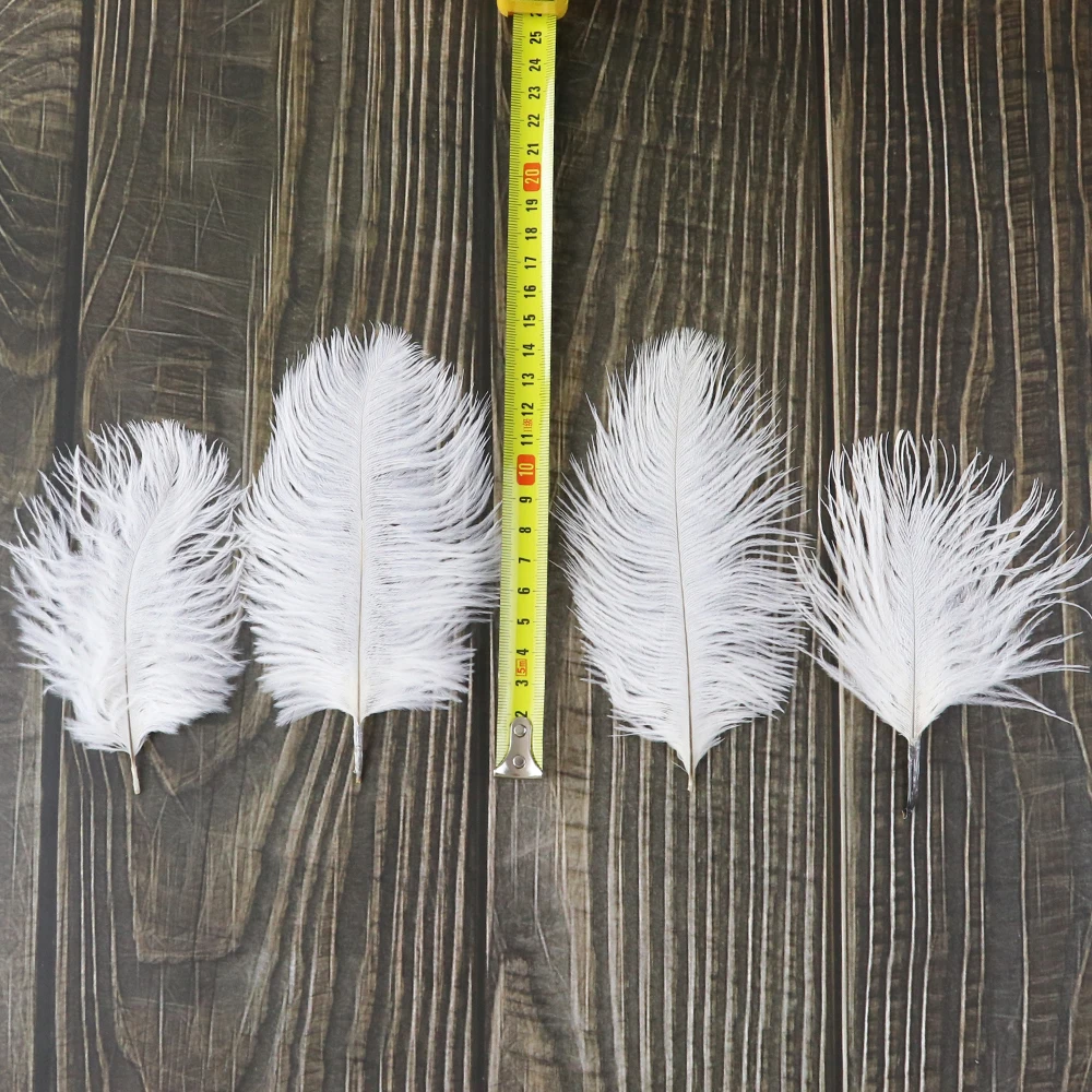 

Wholesale Colorful Ostrich Feathers 10-15CM Fluffy Dyed Feather For Crafts Wedding Clothes Jewelry Decoration Carnival Accessory