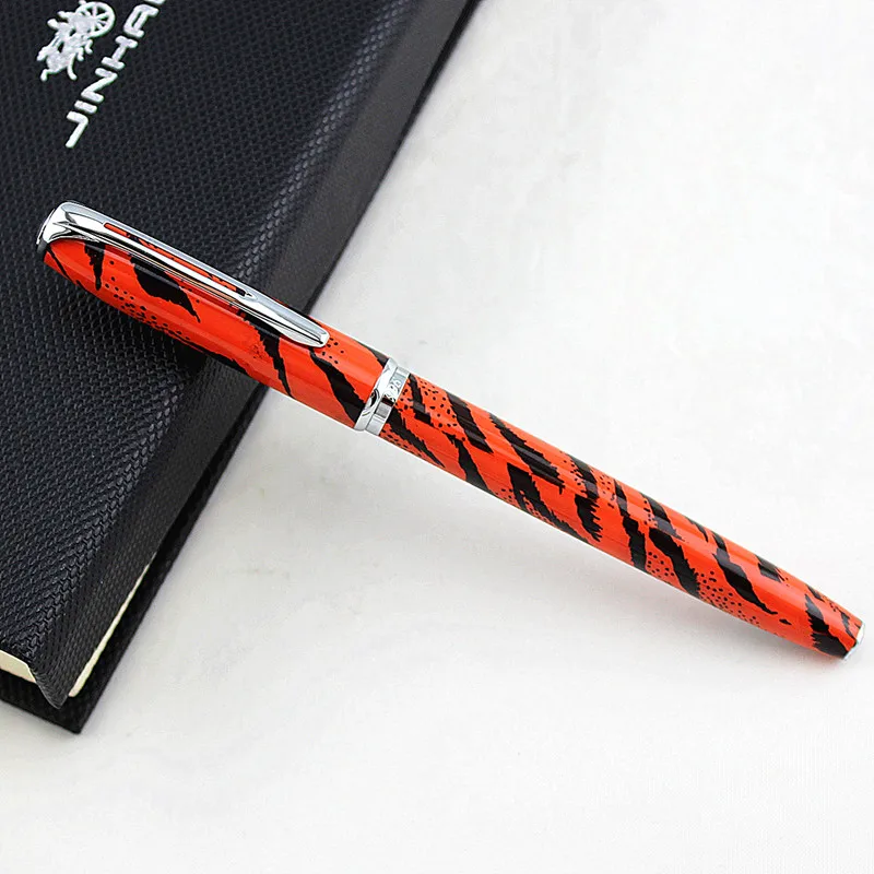 

Jinhao noble leopard fountain pen 0.38mm&0.5mm best selling ink pen gift high quality student supplies calligraphy pens