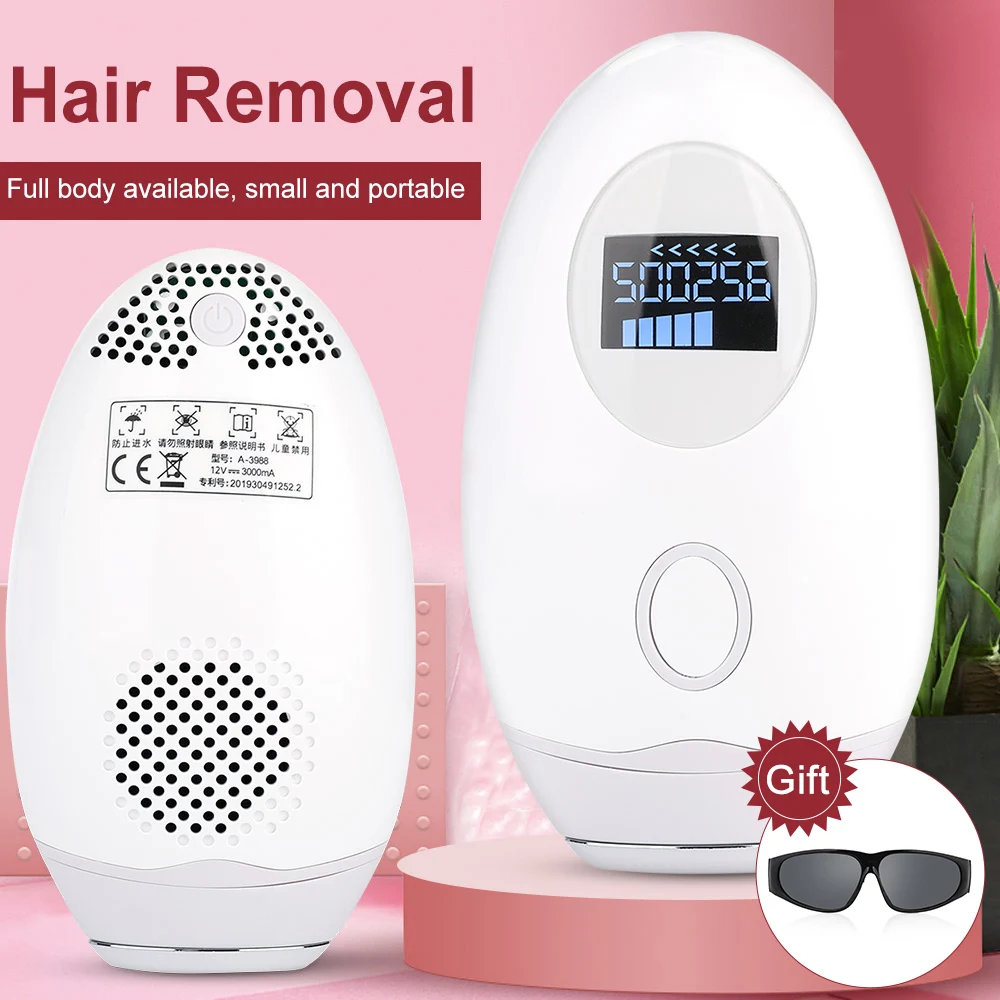 Профессиональный Перманентный IPL лазерный депилятор 500000 вспышек фотоэпилятор