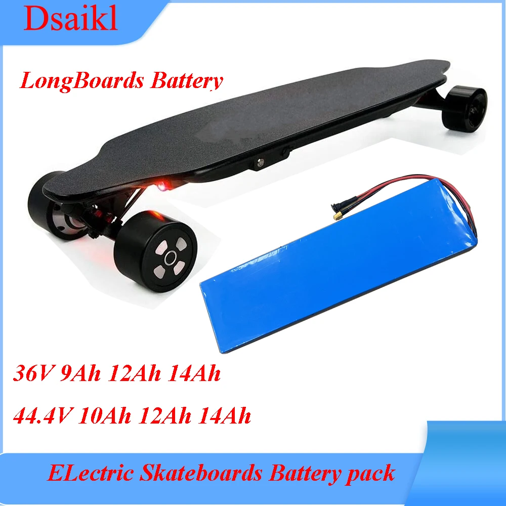 

Longboards 12S 18650 Samsung 30Q cells electric skateboards battery 44.4V 12Ah 14Ah escooter battery pack