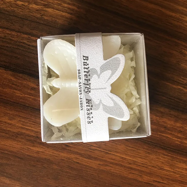Банное мыло в форме бабочки для лица эфирное масло свадебные сувениры вечерние