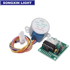 28BYJ-48-5В 4-фазный шаговый двигатель + плата драйвера ULN2003 шаговый двигатель + плата драйвера ULN2003