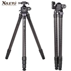XILETU XLS324C + G54 Профессиональный штатив из углеродного волокна для фотосъемки с панорамной шаровой головкой на 360 градусов для Dslrs камер
