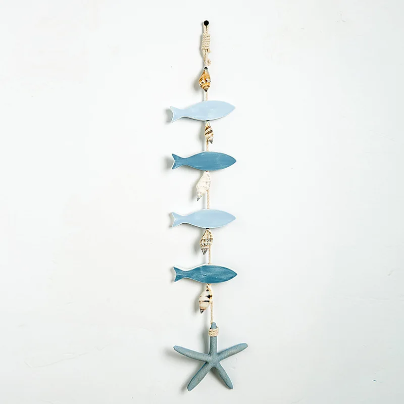 Морская деревянная Рыбная нить подвеска в виде ракушки из натуральной морской