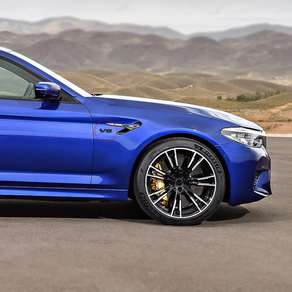 Наклейка 3D на багажник автомобиля V8 V12 буква логотип для Ford Chevrolet Buick Chrysler Mercedes Lexus