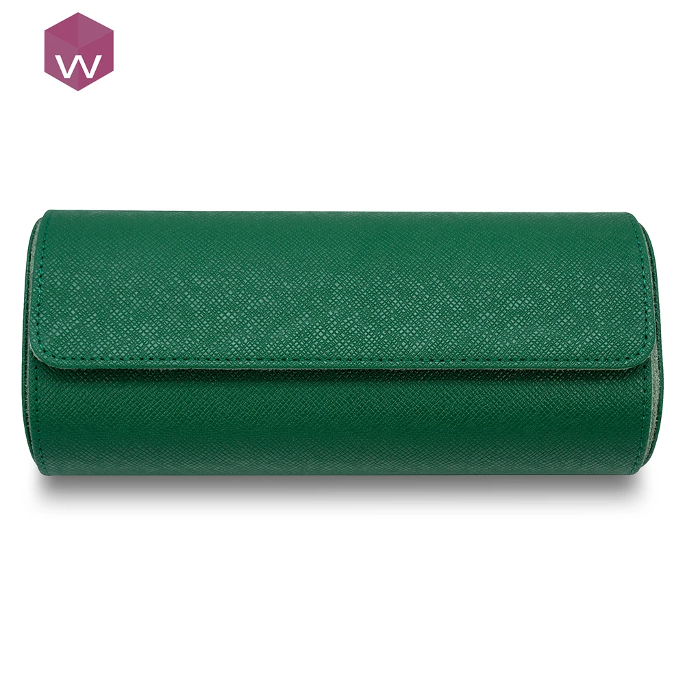 Dropshipping Watch Box Organizer For Mens Watch Case Travel Roll Portable 3 Watch Display Storage