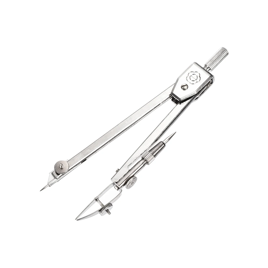 Uxcell металлический циркуль 1 шт. набор со свинцовыми заправками и чехол для