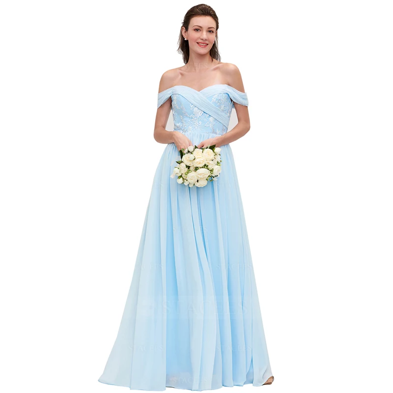 Сексуальные шифоновые платья для выпускного вечера длинные кружевные