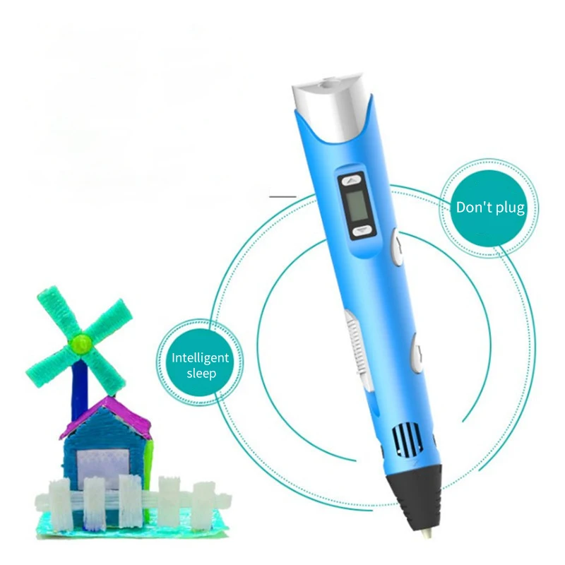 3D Printing Pen with OLED Display Generation Drawing for Doodling Art Craft Making and Education Best Gift For Kids | Компьютеры и