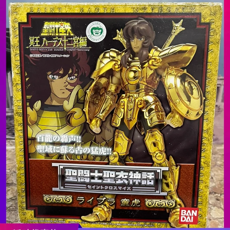 

Аниме периферийный Bandai Saint Seiya Гонконгская версия миф 1,0 Золотая весы детская зеркальная модель тигра коллекционный подарок