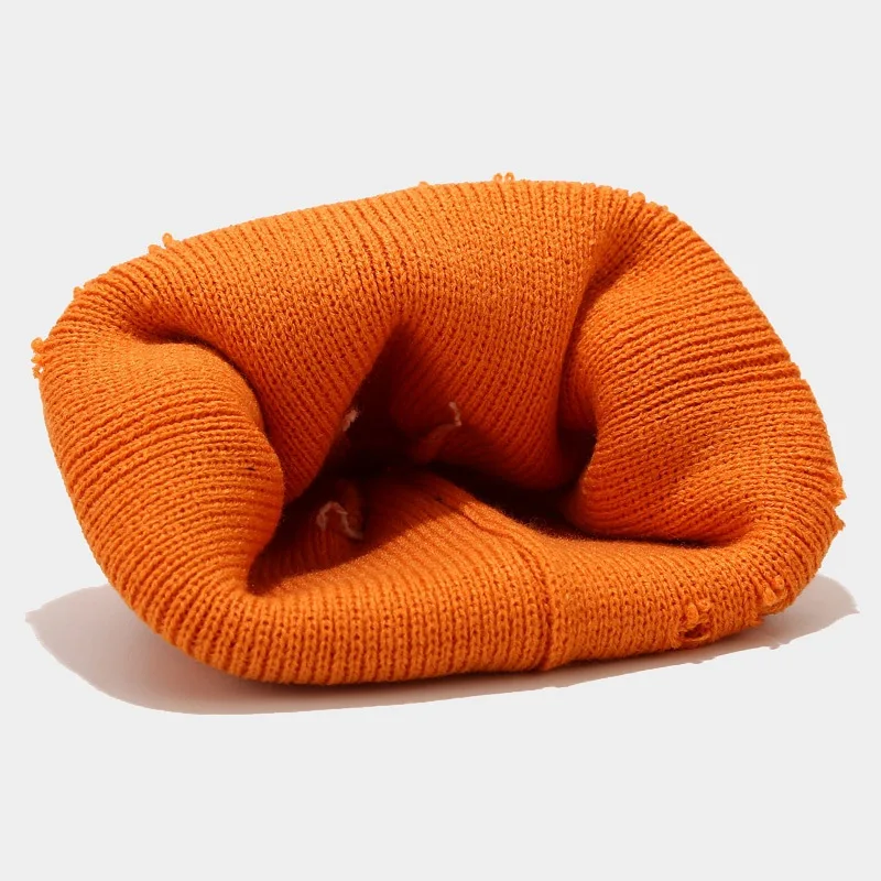 

Unisex Winter Hat Harajuku Women Novelty Skullies Knitted Hat Fashion Warm Casual Acrylic Hat Autumn Hip Hop Hole Beanies Cap
