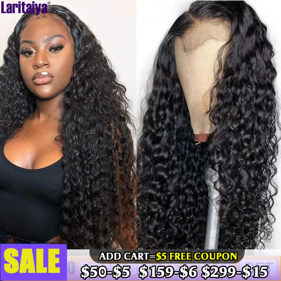 Water Wave Wig HD Transparent 13x4 Lace Frontal Wig 5X5 HD Lace Closure Wig 13x6 Lace Front Wig Curly Human Hair Wigs For Women