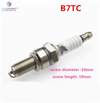 Свеча зажигания AZGIANT B7TC/E6TC/F7TC (F5TC)/B8RTC L7T BM6A M7 двухтактный камень для мотоцикла C7HSA