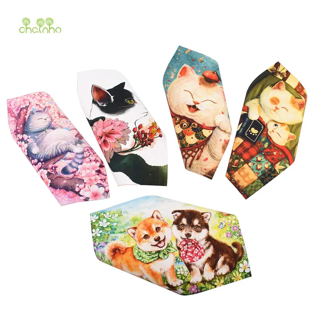 

Hand Dyed Cotton Canvas Fabric,A Happy Life Series,For DIY Sewing&Quilting Purse,Bags,Book Cover,Home Decoration Material,CHD032