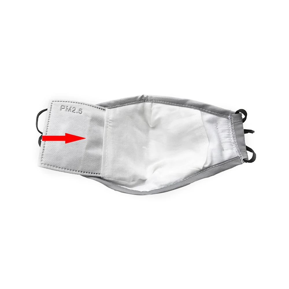 Респиратор PM2.5 многоразовый для защиты от загрязнений моющаяся хлопковая маска
