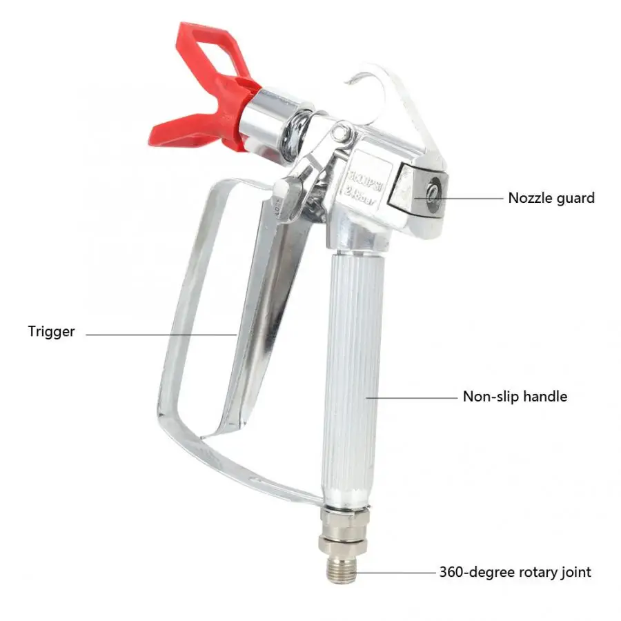 Безвоздушный краскопульт Аэрограф высокого давления эргономичные ручные