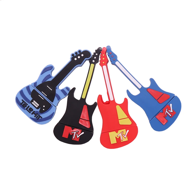 

USB flash drive 64gb pendrive 128gb Fashion guitar pen drive 4gb 8gb 16gb 32gb memory stick Personalized gift usb stick cle u