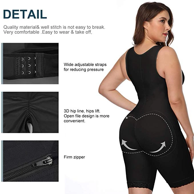 Корректирующее белье для всего тела похудения Бесшовное талии|Боди| |