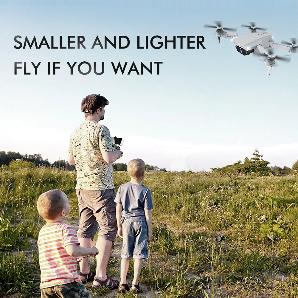 KF609 WiFi FPV Новый мини Дрон 4K 720P оптический поток HD широкоугольный двойная камера