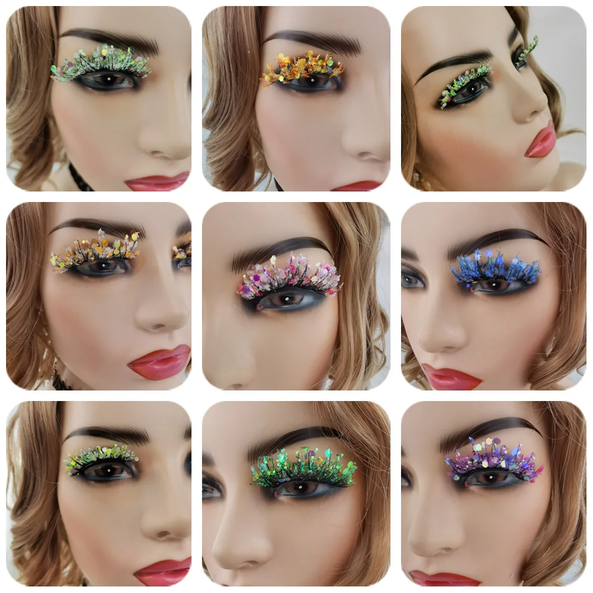 

Светящиеся блестки, ресницы для макияжа, искусственные ресницы для наращивания, накладные ресницы, инструменты для макияжа, оптовая продаж...