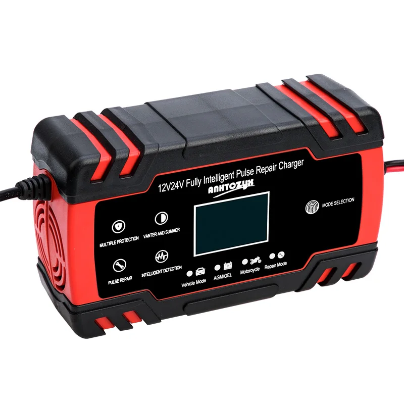 Полностью автоматические зарядные устройства для ремонта автомобиля 12-24 В 8 А