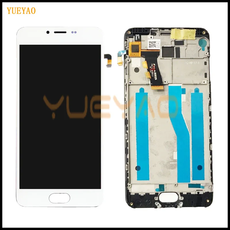 5 2 ЖК-дисплей для MEIZU M5 дигитайзер сенсорного экрана с рамкой M611H модуль дисплея