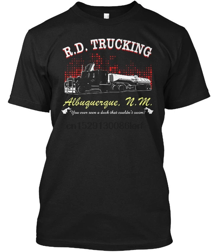 Rd Trucking R D Albuguergue N M You Ever Seen A popped Tagless футболка |