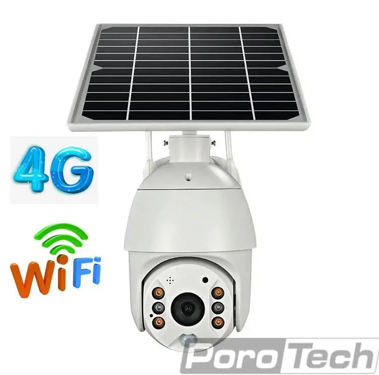 

4G SIM Card WIFI Solar IP Camera 1080P HD Security Camera IR Night Vision Solar Powered CCTV Surveillance Cam