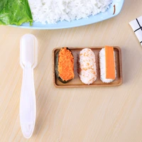 diy sushi mold creative plastic rice ball mold sushi press mold with long handle kitchen bento accessories sushi making tool