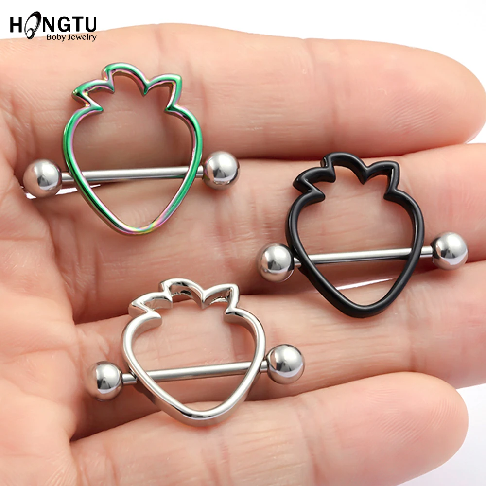 Кольцо для сосков женское из нержавеющей стали ювелирное украшение пирсинга с