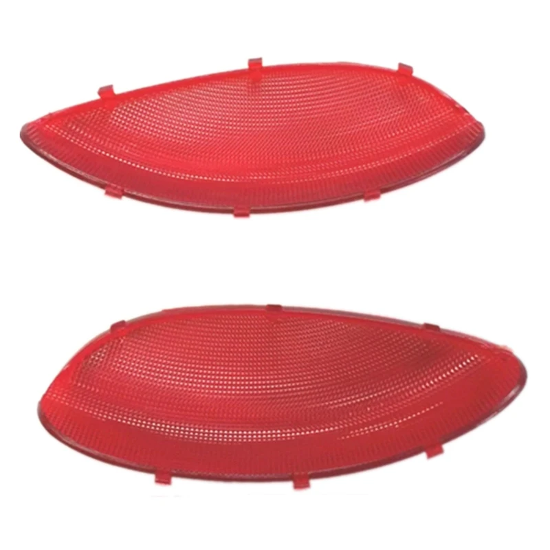 

2Pcs Front Left Right Door Interior Panel Trim Reflector Red Replacement for Kia Sportage 2005-2010