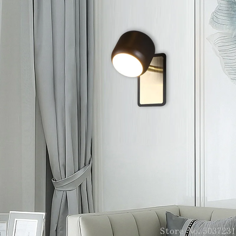 Светодиодный настенный светильник в скандинавском стиле современный