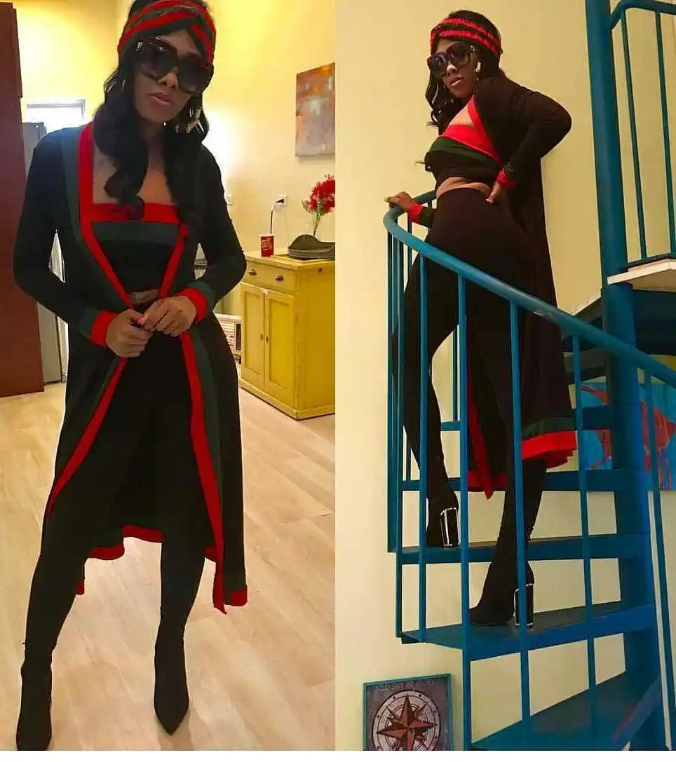 Женский комплект из трех предметов осенний кардиган с длинным рукавом +