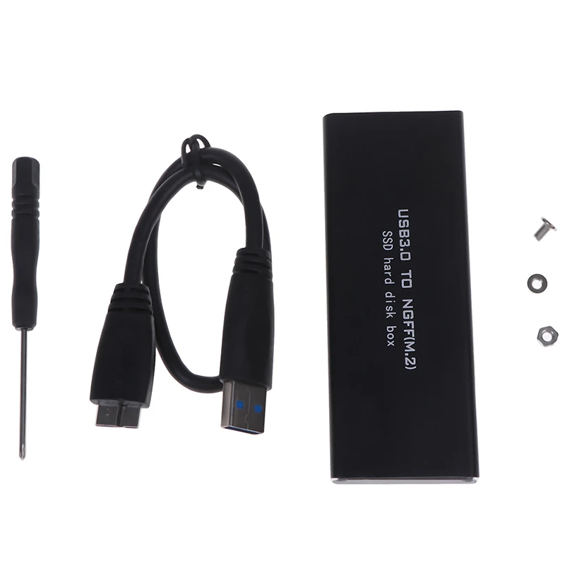 USB-C M.2 NGFF корпус жесткого диска B Ключ SATA считыватель SSD к USB 3 0 адаптер Новый |