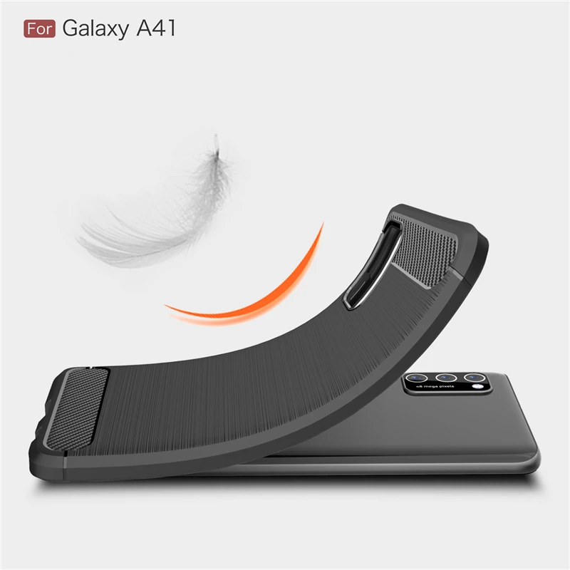 

For Samsung Galaxy A41 Case Shell Soft TPU Fundas Rubber Protective Case For Samsung Galaxy A41 Cover For Samsung A41 Case