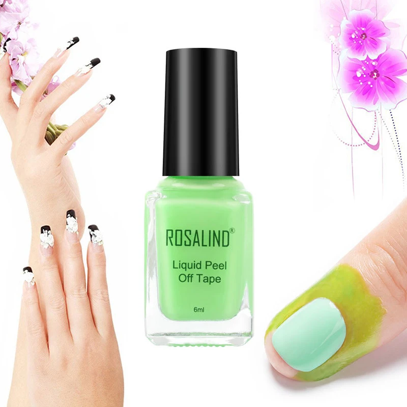 6 мл акриловых ногтей розовая лента увлажняющий крем анти переполнения сброса