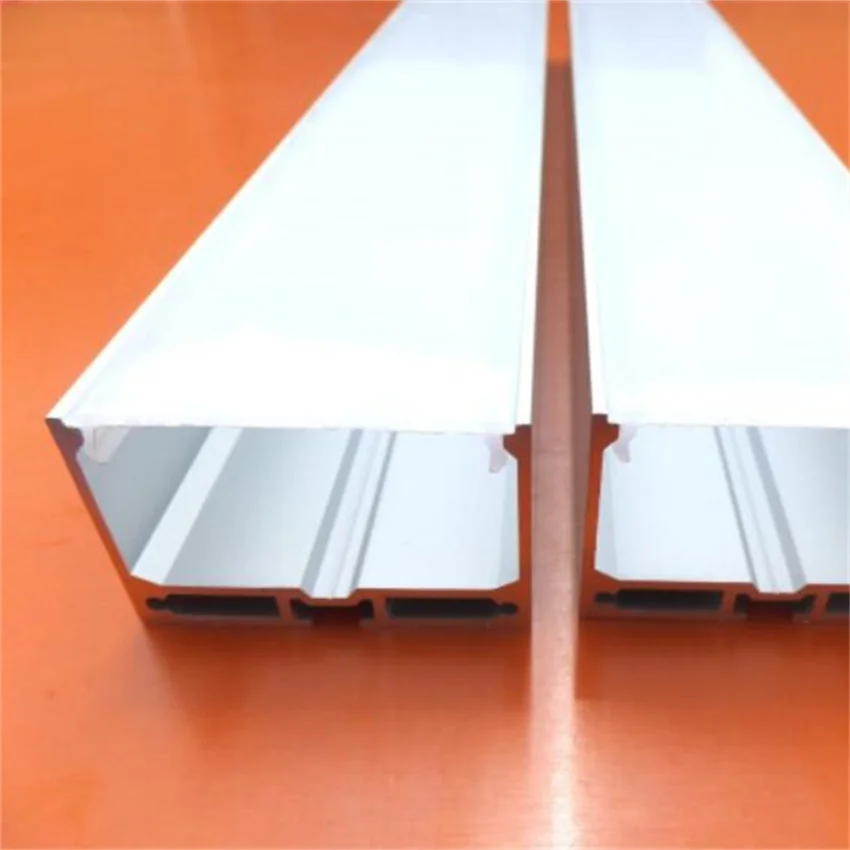 구매 YANGMIN 무료 배송 6.6ft/2M 55x32mm 실버 또는 블랙 U 자형 내부 너비 16mm LED 알루미늄 채널 시스템 커버 포함