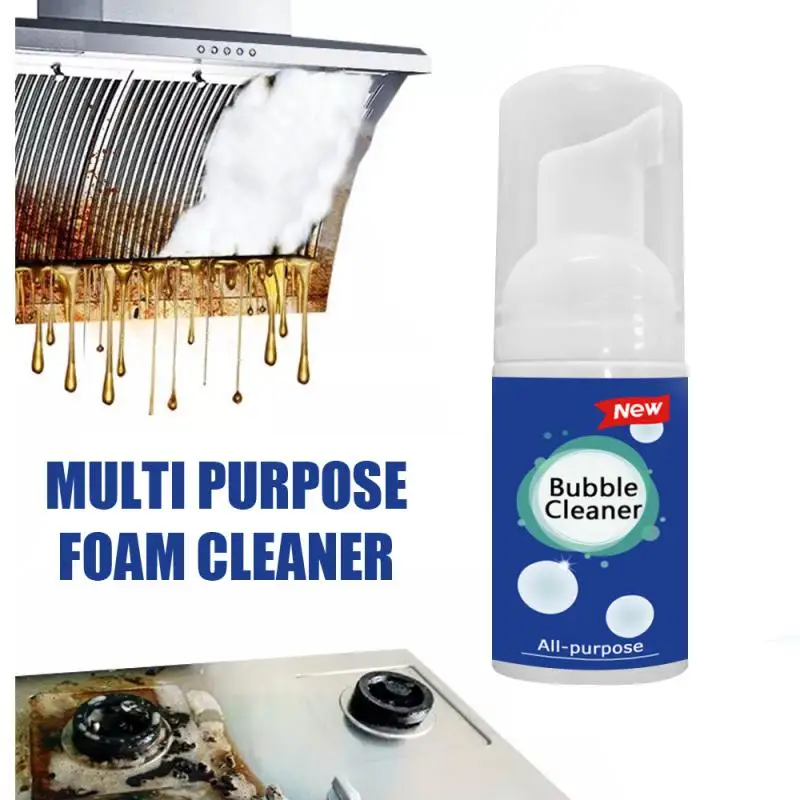 

30ML Household Kitchen Grease Multi-Purpose Foam Cleaner Rust Remover Cleaning Bathroom Home Detergent Tool Cleaning Chemicals