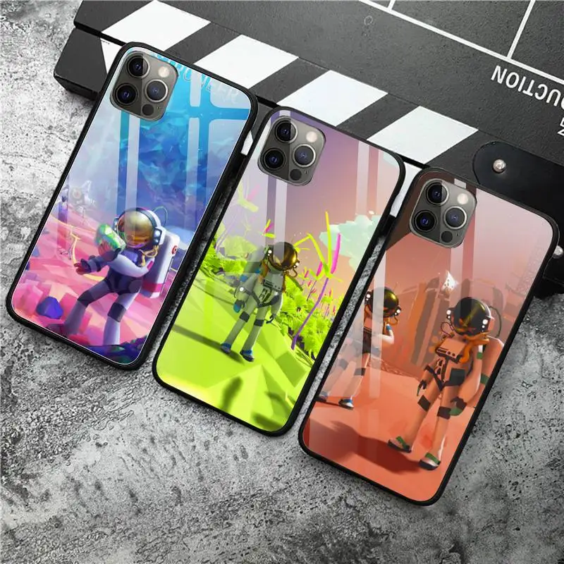 

Video Game ASTRONEER Phone Case Tempered Glass For iPhone 12 Pro Max Mini 11 Pro XR XS MAX 8 X 7 6S 6 Plus SE 2020 case