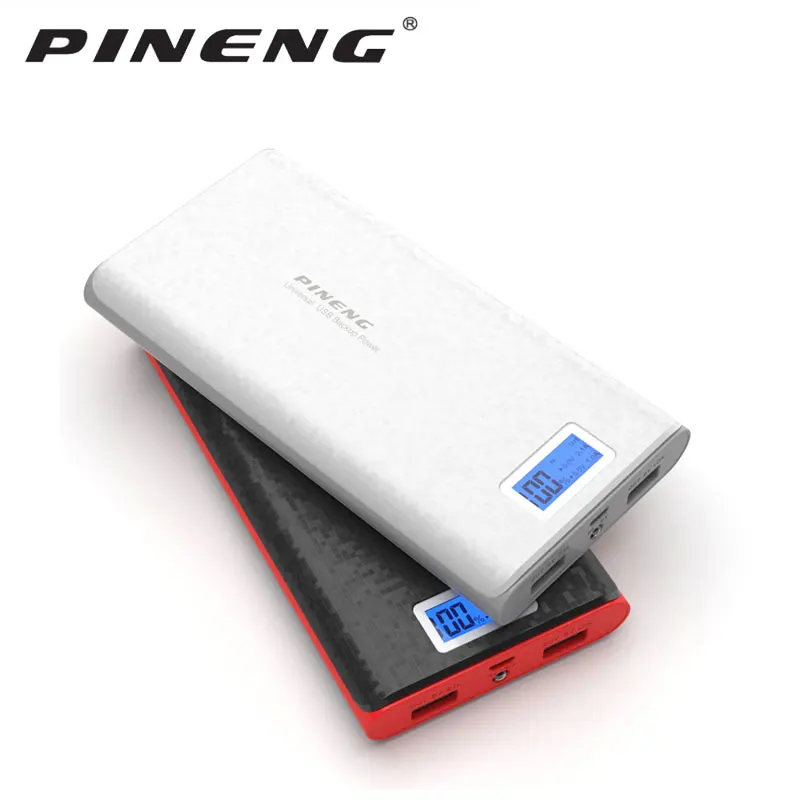 

New Power Bank PINENG PN-920 20000 mAh External Battery Dual USB Portable Power Bank Fast Charge Wireless / Shipping from Moscow