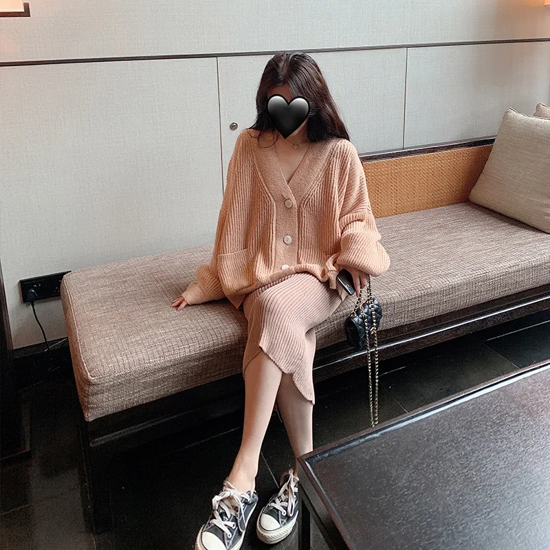 

2022 Spring Trend New You And Burlin Gling ~ Yarn High Proportion Mohair Cardigan Sweater Loose Women's Coat