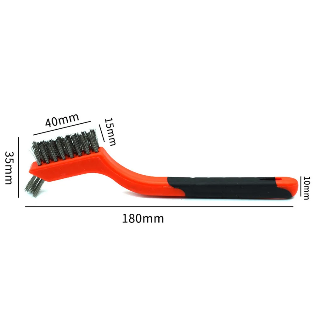 

3Pcs Brass Brushes Paint Rust Wire Brushes Polish Rust Remover Set Steel